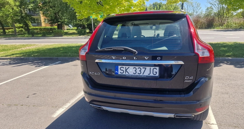 Volvo XC 60 cena 60000 przebieg: 305000, rok produkcji 2016 z Katowice małe 106